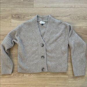 Universal Thread Gray Button-Up Cardigan